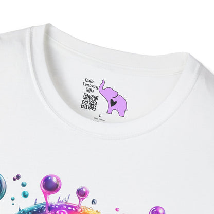 Bubbly Monster Adult T-shirt