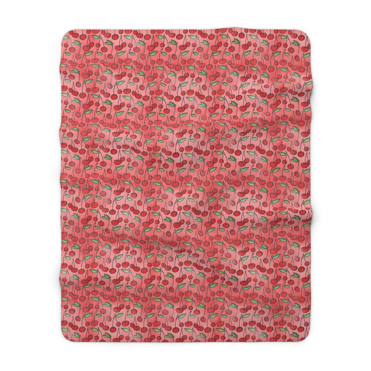 Cherry Bombshell Fleece Blanket