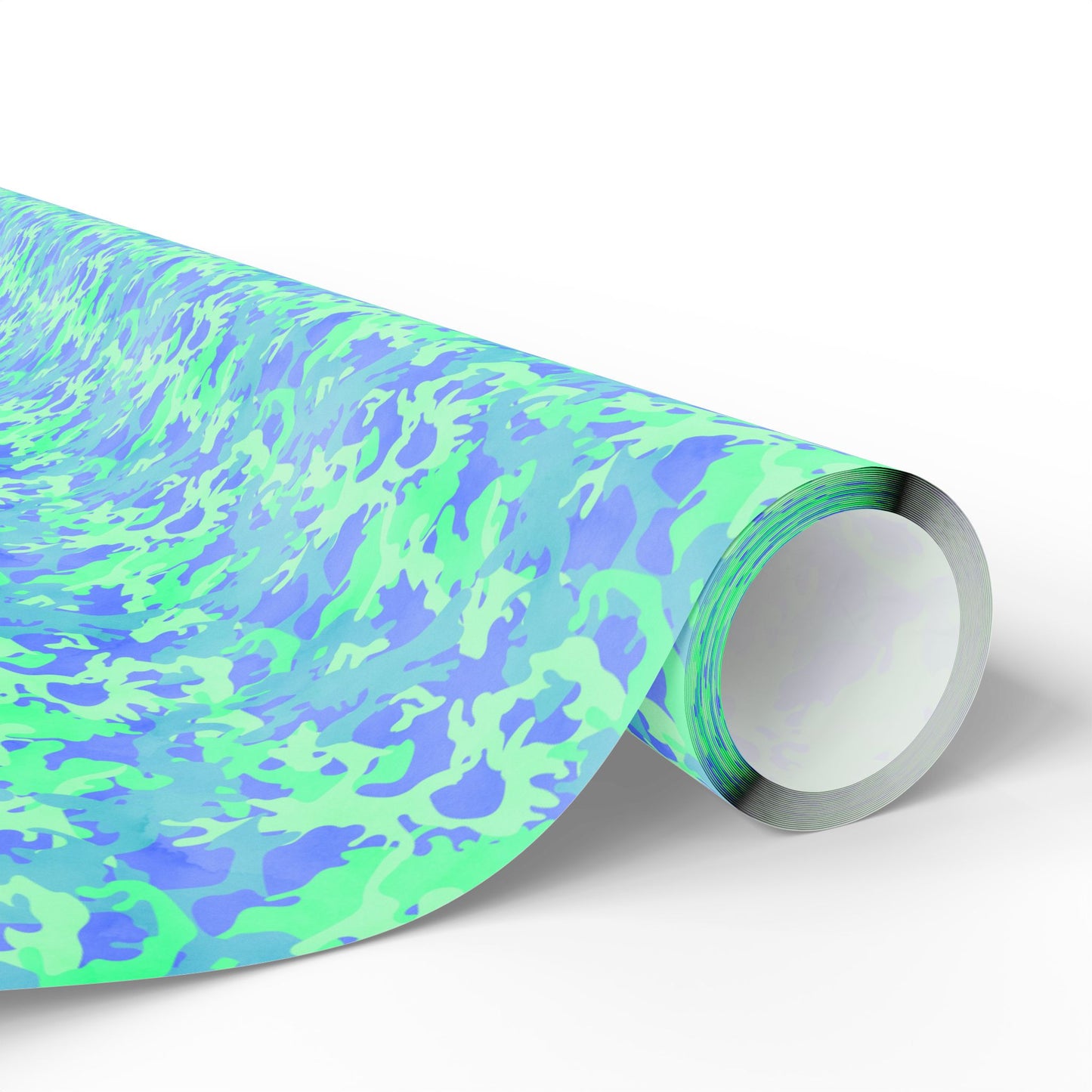 Glacier Grove Camo Wrapping Paper