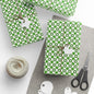 Emerald Star Garden Wrapping Paper