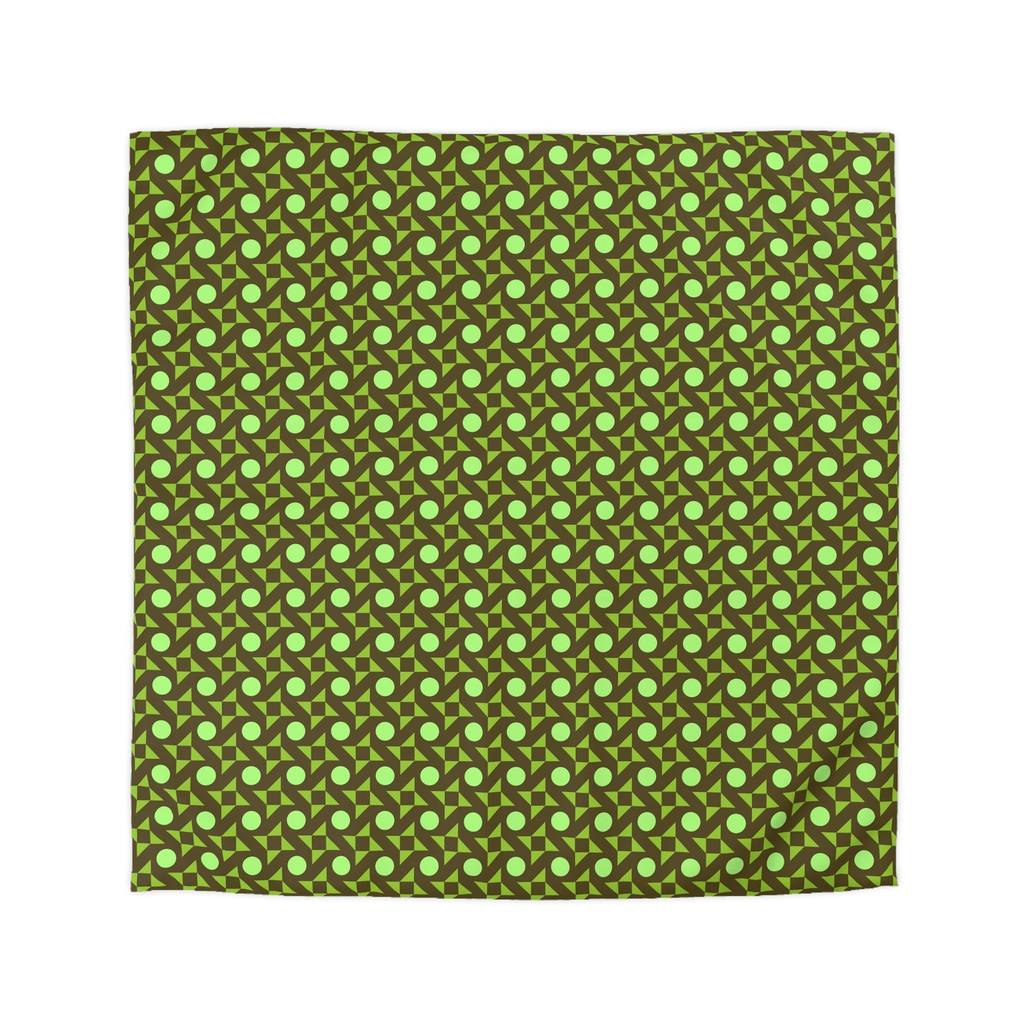 Pistachio Pinwheels Duvet Bedding Set