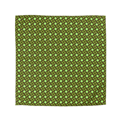 Pistachio Pinwheels Duvet Bedding Set