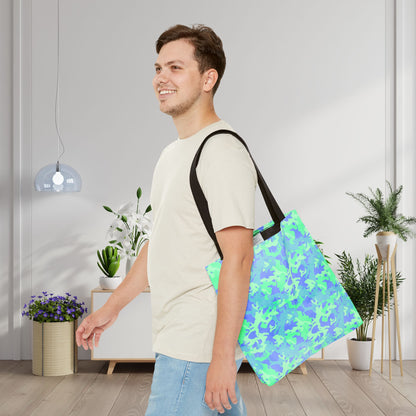 Glacier Grove Camo Canvas Tote Bag