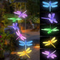 LED Dragonfly Solar-Powered Light Up Wind Chime