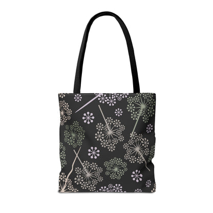 Dandelion Nightfall Canvas Tote Bag