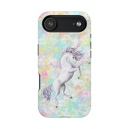 Pastel Pegasus MagSafe® Compatible Tough Case for iPhone