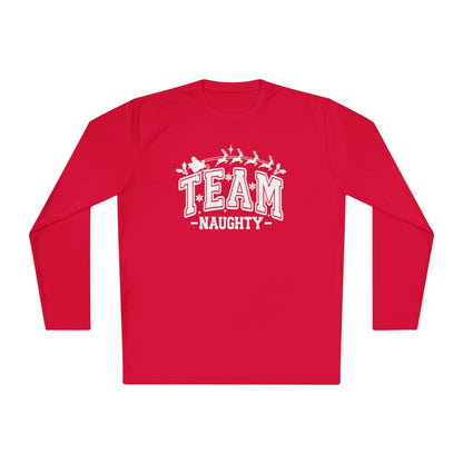 Team Naughty Adult Long Sleeve Tee