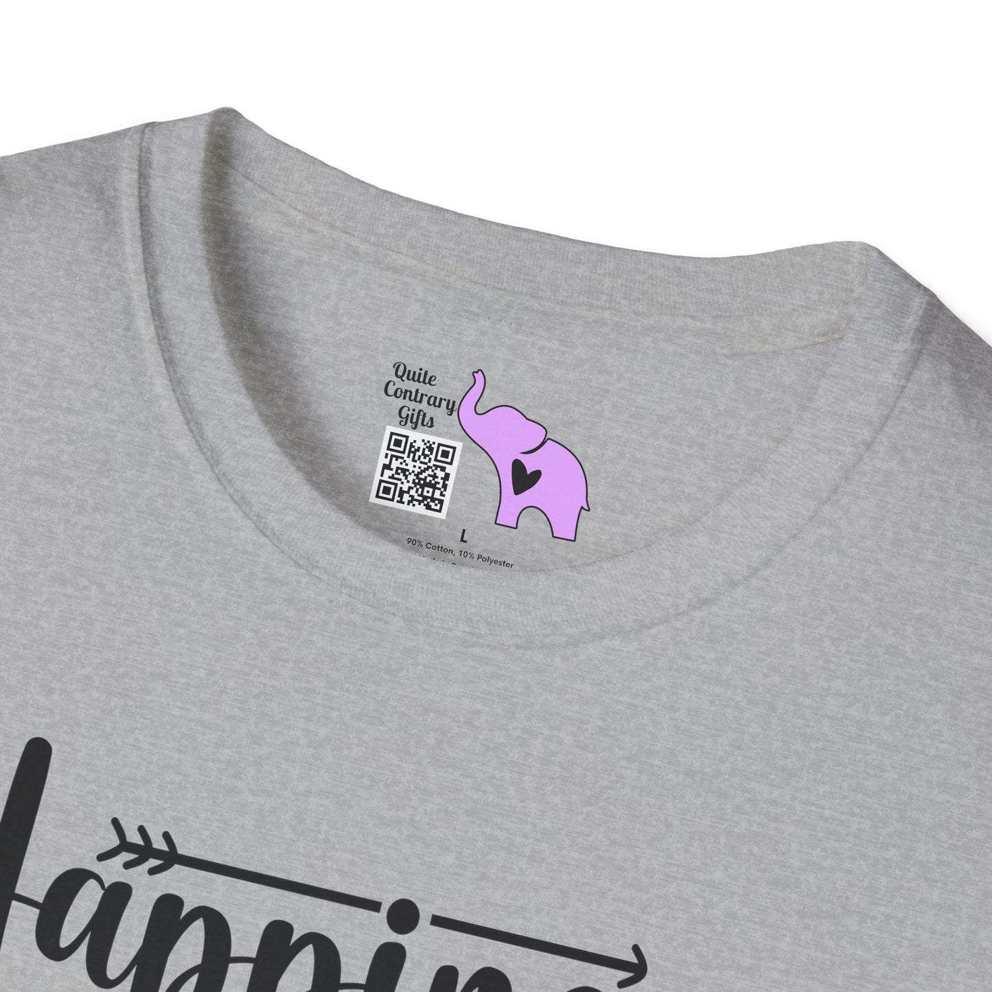Happiness is a Function of Accepting What Is Adult T-shirt