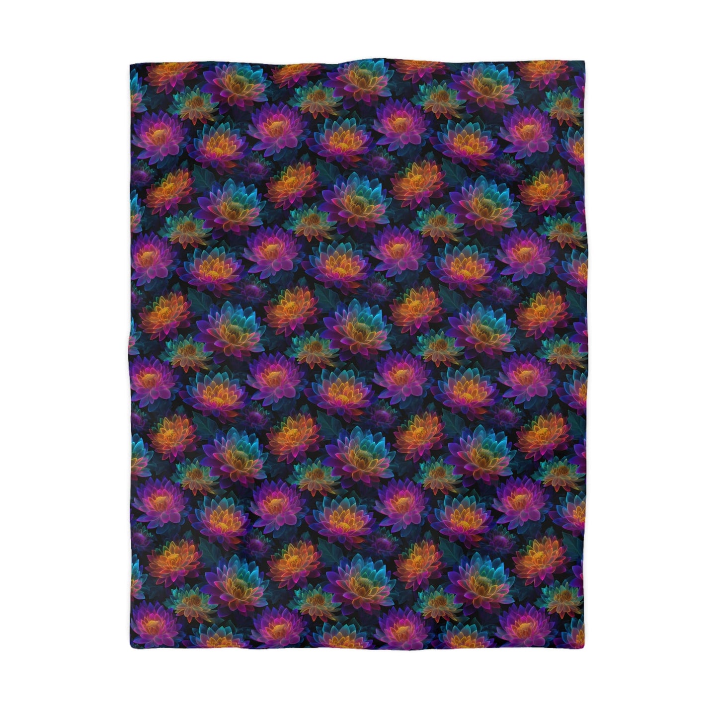 Luminous Lotus Duvet Bedding Set