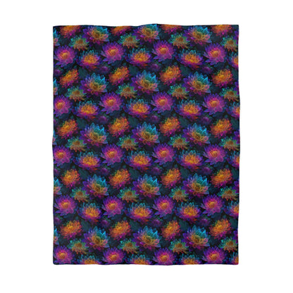 Luminous Lotus Duvet Bedding Set