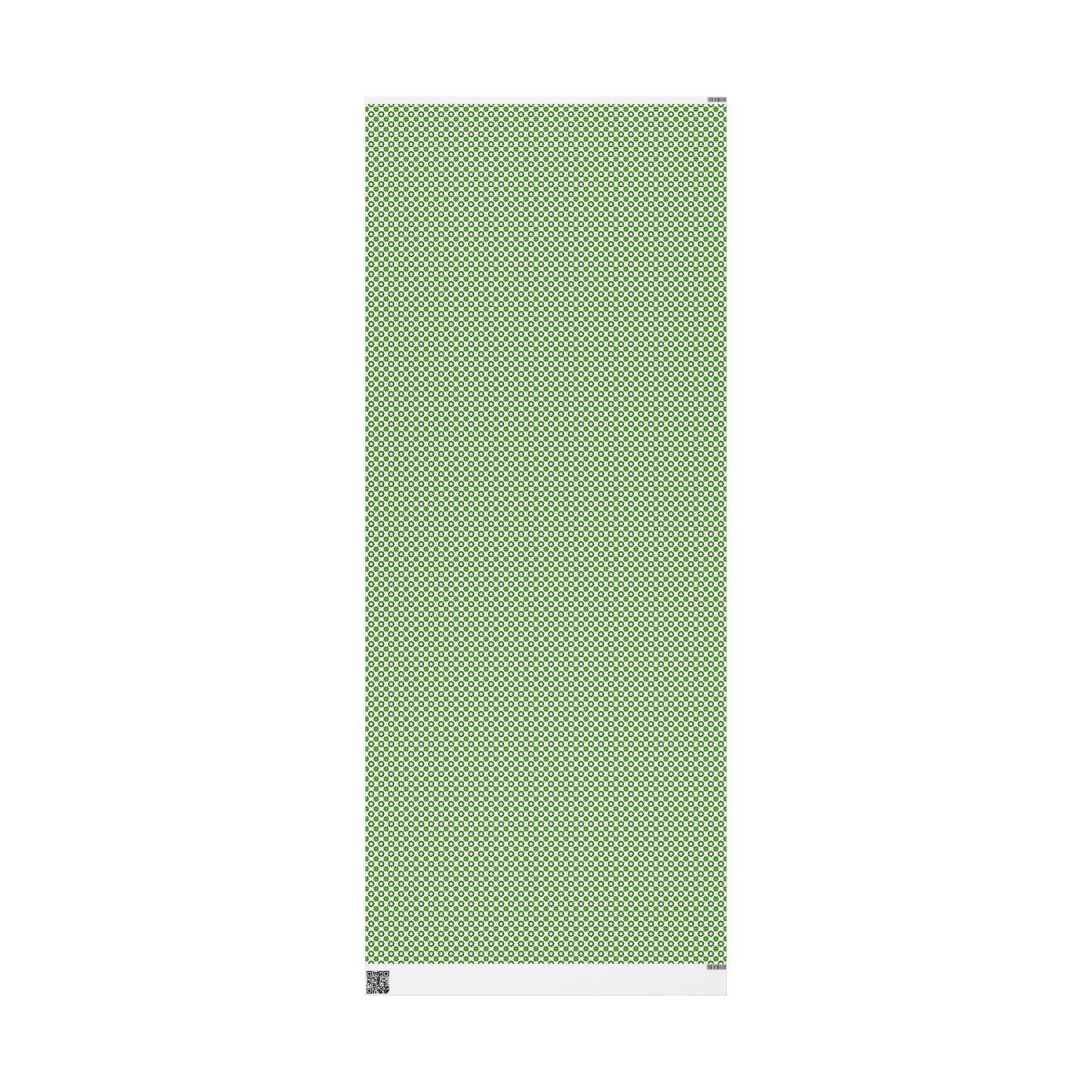 Emerald Star Garden Wrapping Paper