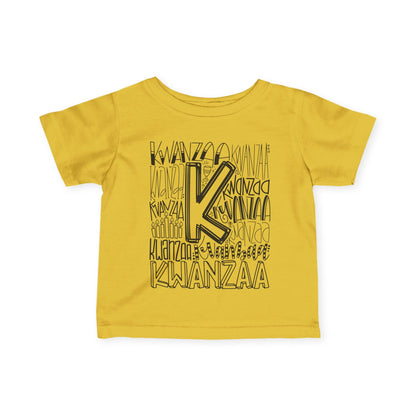 Kwanzaa Wordcloud Infant Soft T-Shirt