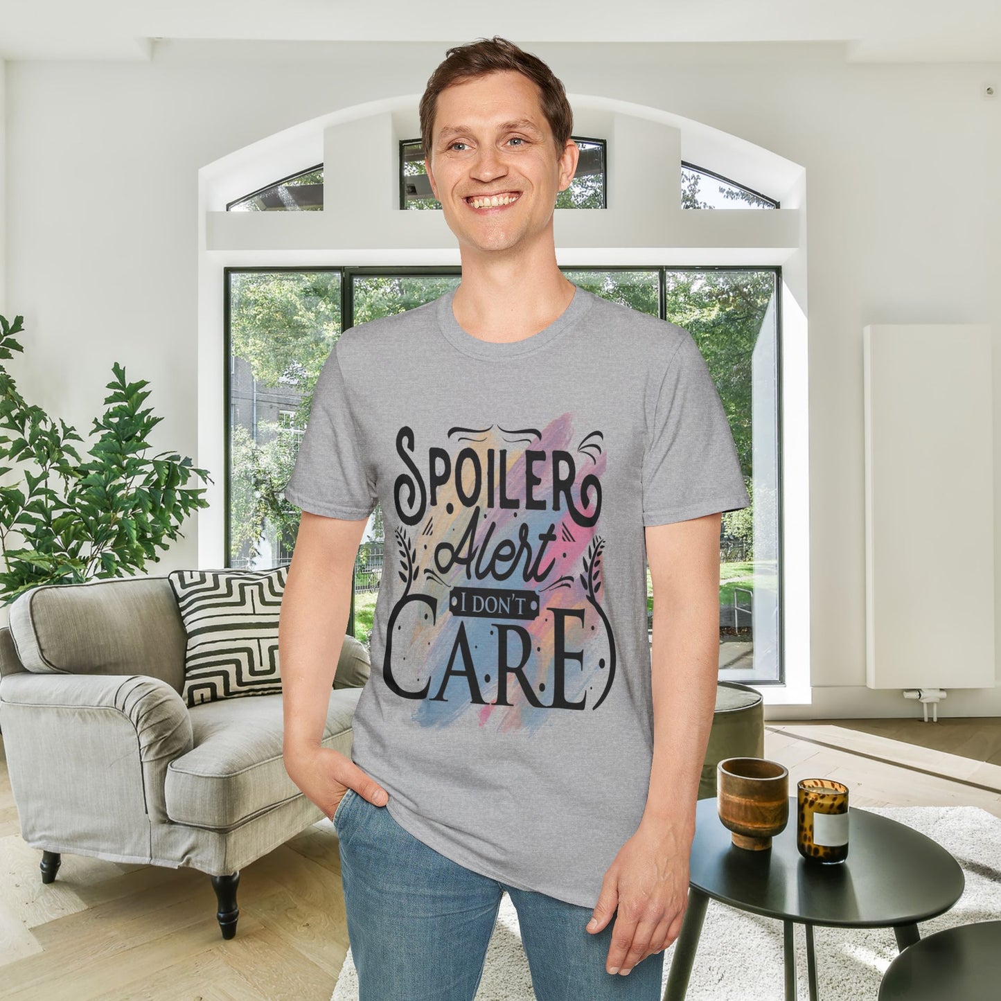 Spoiler Alert I Don't Care Adult T-shirt