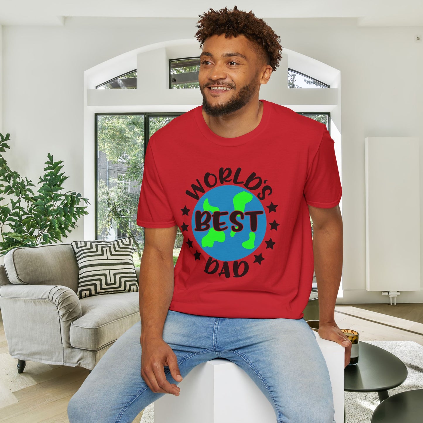 World's Best Dad Adult T-shirt