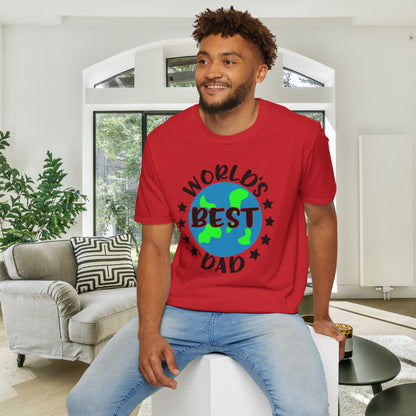 World's Best Dad Adult T-shirt