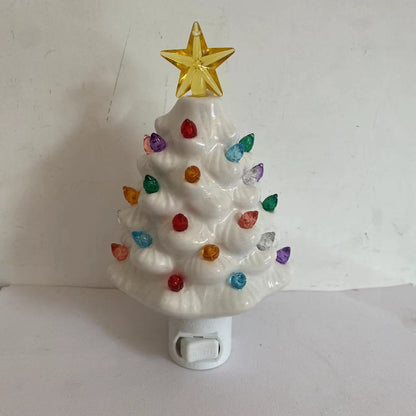 Ceramic Christmas Tree Night Lights