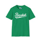 Baseball Dad (Grunge) Adult T-shirt