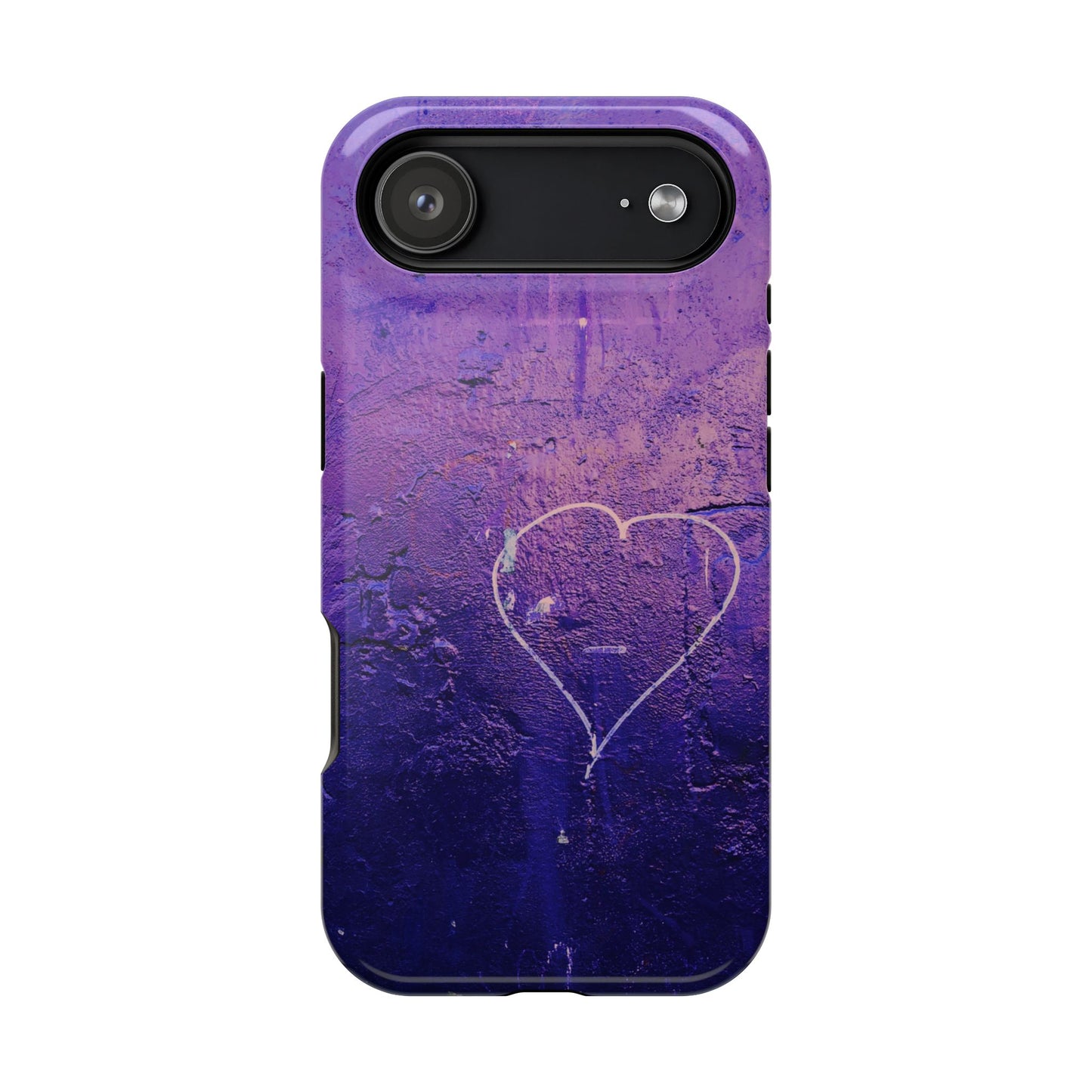 Purple Heart Wall MagSafe® Compatible Tough Case for iPhone