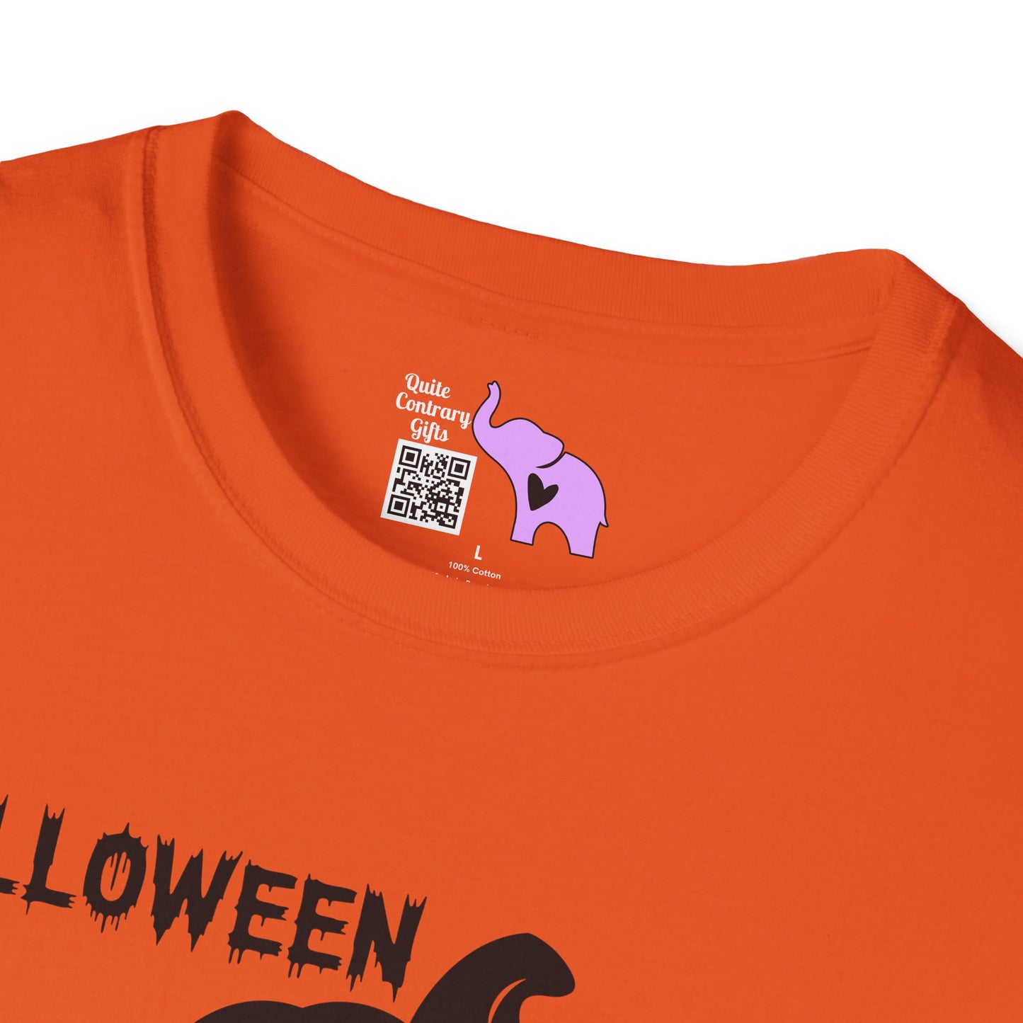 Pumpkin Halloween Vibes Adult T-shirt