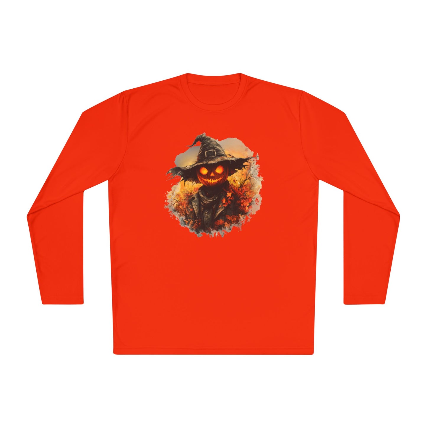 Halloween Scarecrow 4 Adult Long Sleeve Tee