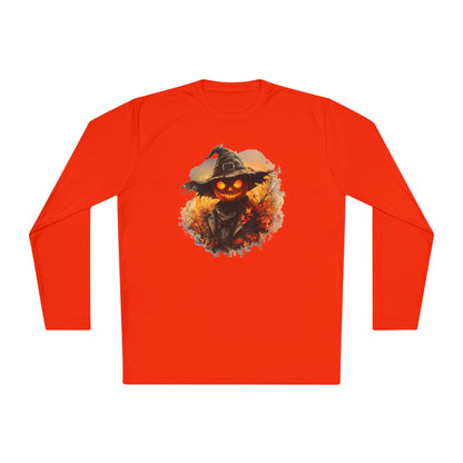 Halloween Scarecrow 4 Adult Long Sleeve Tee