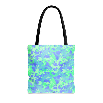 Glacier Grove Camo Canvas Tote Bag