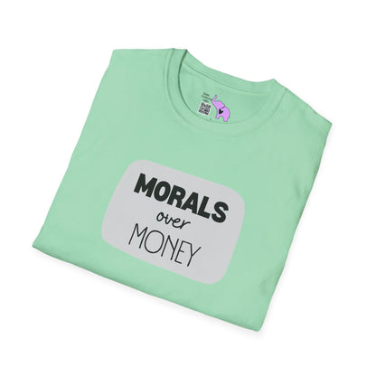 Morals over Money T-shirt