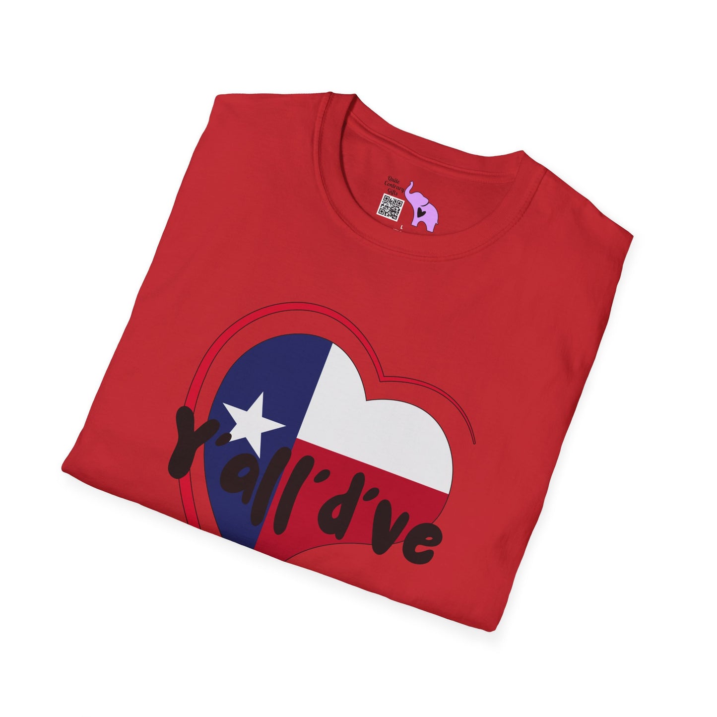 Texas Y'all'd've Adult T-shirt