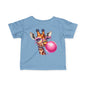 ""Giraffe Blowing Bubble Infant Soft T-Shirt