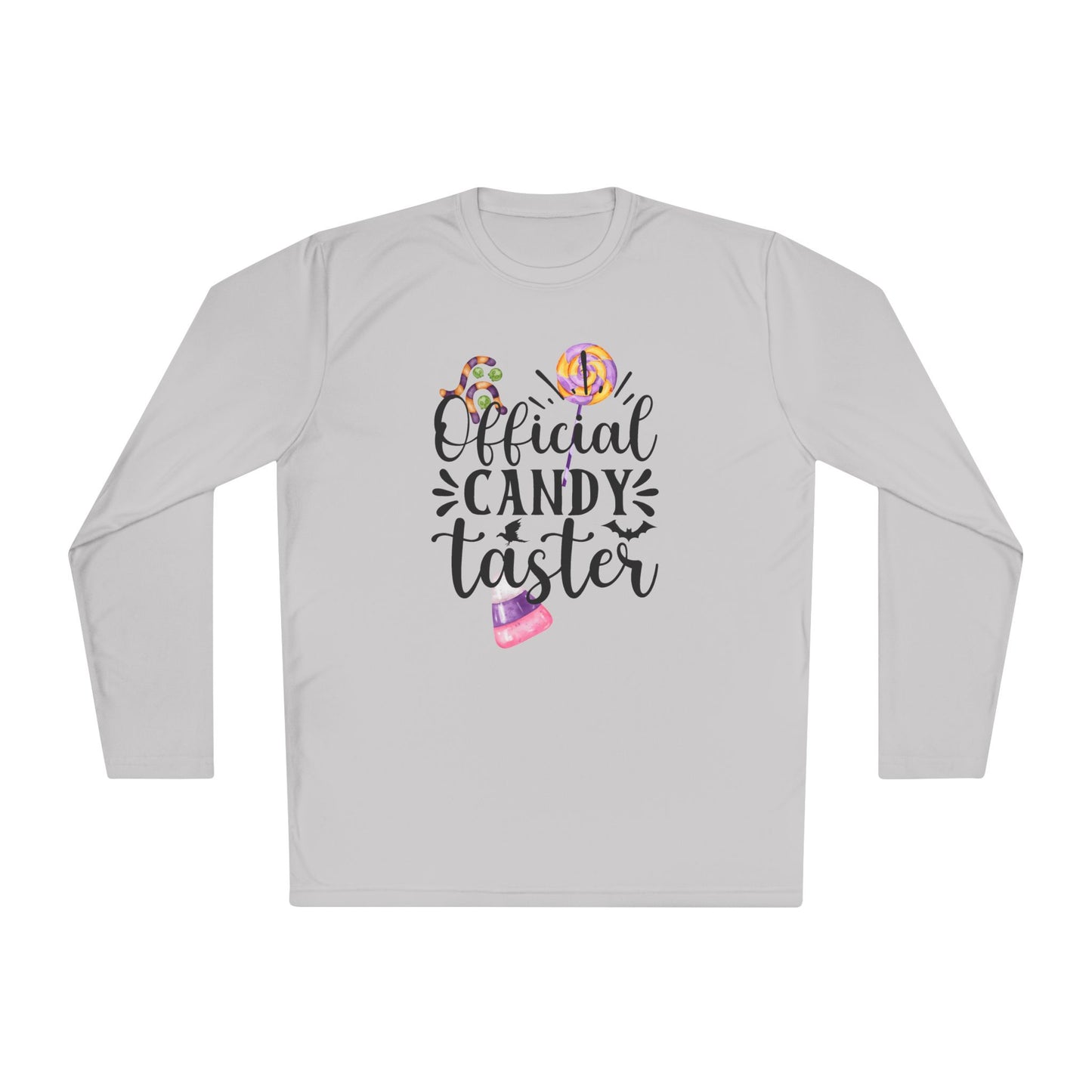 ""Official Candy Taster Adult Long Sleeve Tee