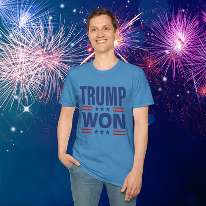 Trump Won 4 Adult T-shirt