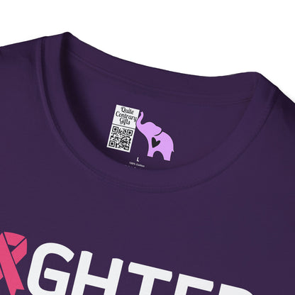 Fighter Love Hope Faith Cured Strong Support Wear Pink Adult T-shirt
