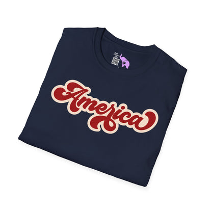 Retro America Adult T-shirt