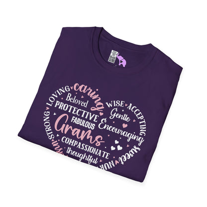 Gram's Heart Adult T-shirt