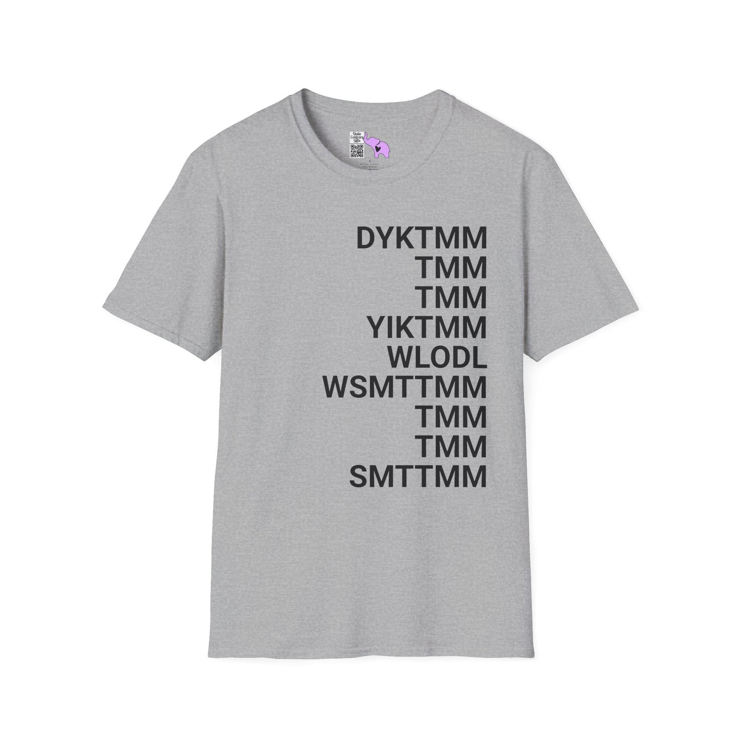 Do You Know The Muffin Man Abbreviation Adult T-shirt