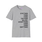 Do You Know The Muffin Man Abbreviation Adult T-shirt