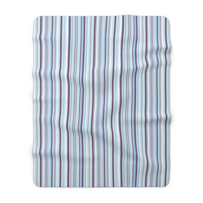 Lavender Breeze Sherpa Fleece Blanket