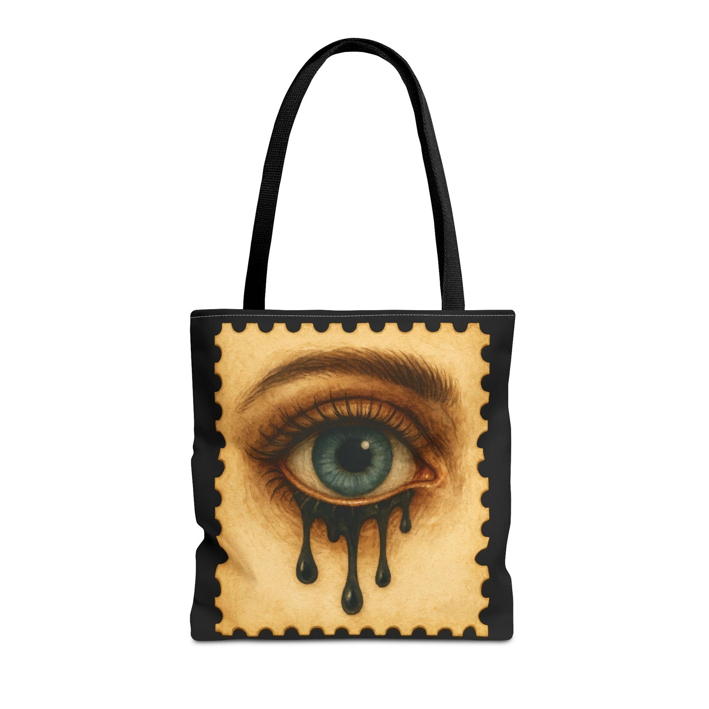 Drip Gaze Canvas Tote Bag