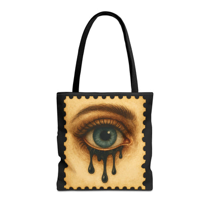 Drip Gaze Canvas Tote Bag