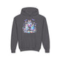 Haunted in Pastels Youth Heavy Blend Hoodie
