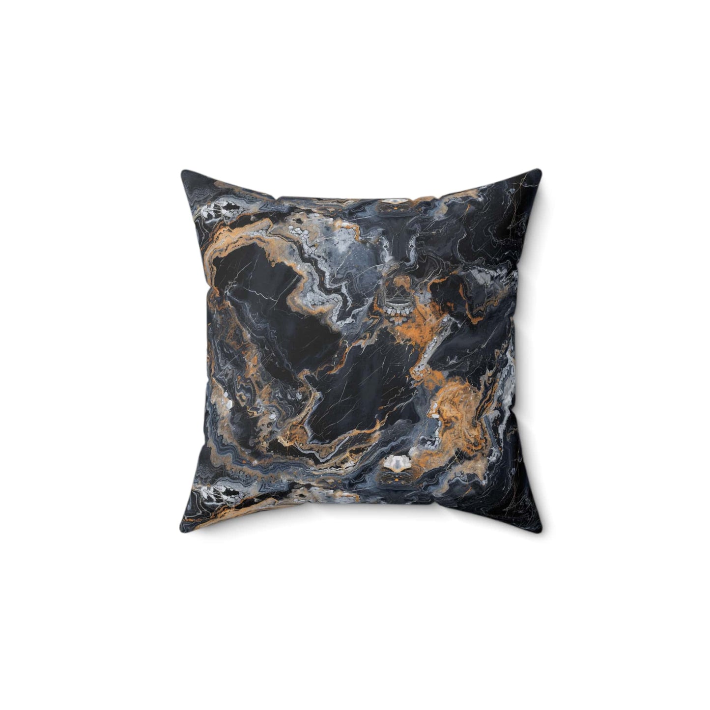 Moonspill Marble Throw Pillow