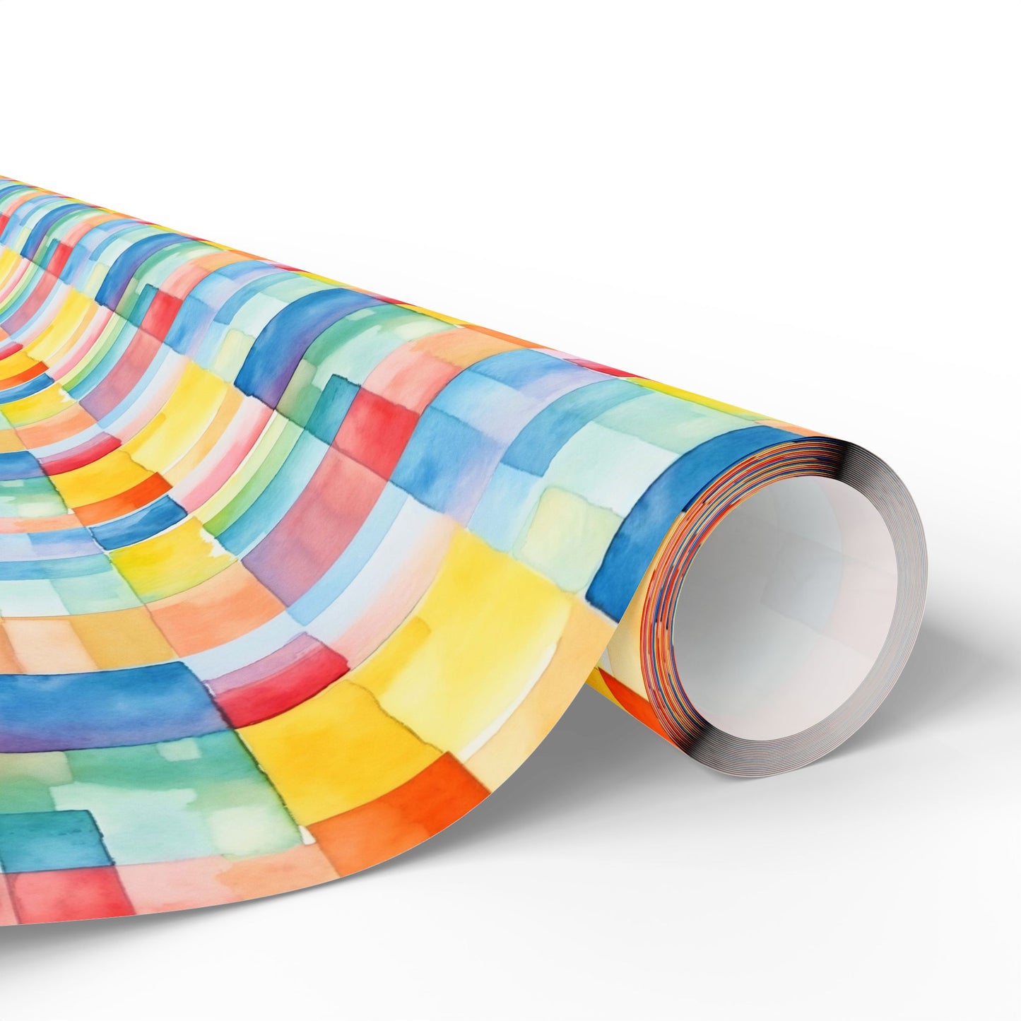 Mosaic Meadows Wrapping Paper