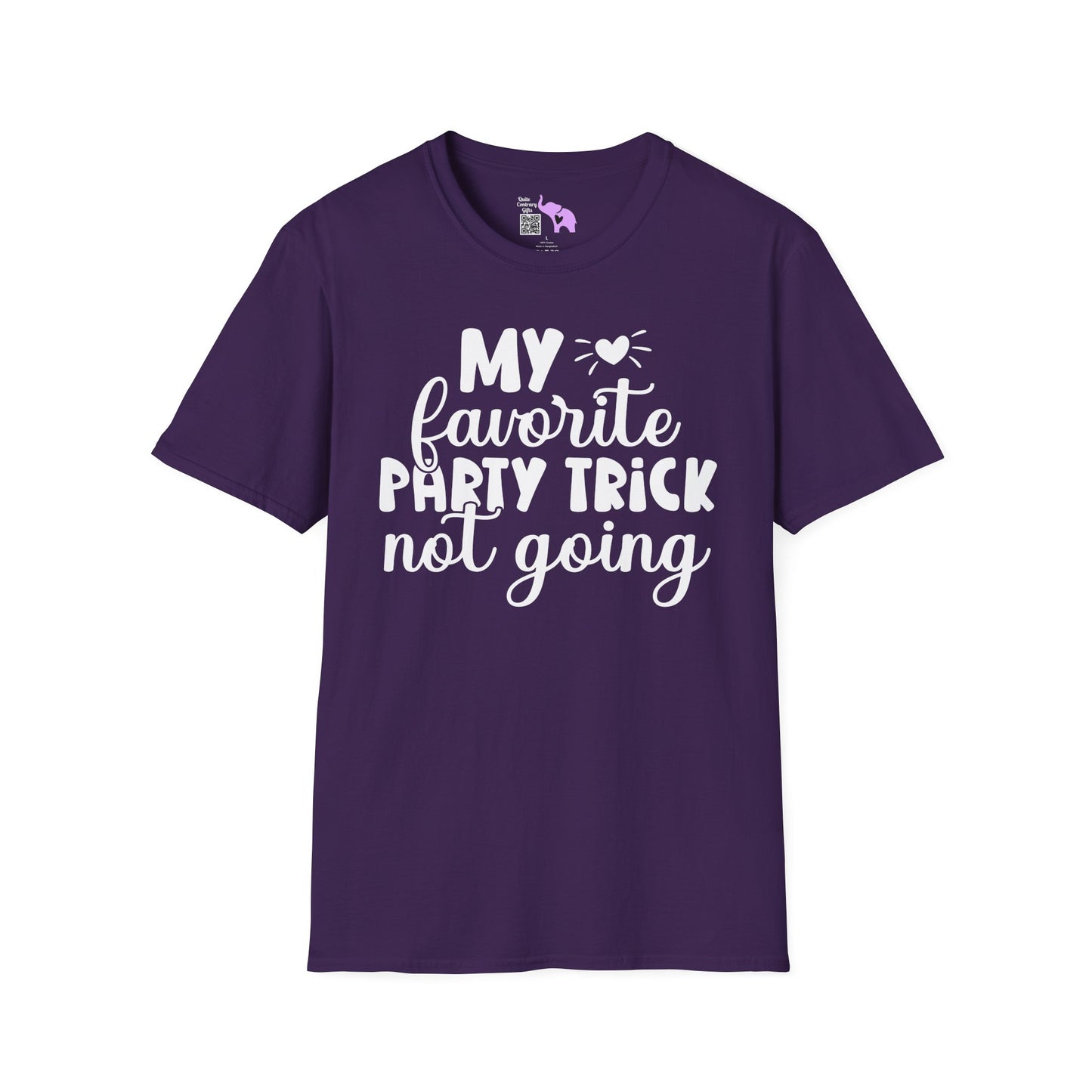 My Favorite Party Trick Not Going Adult T-shirt