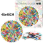 Artistic Round Puzzle Collection – Colorful 500 Piece Designs
