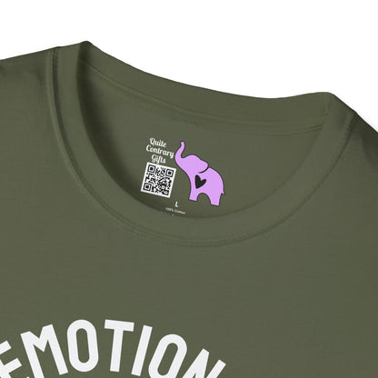 Emotional Support Husband Do Not Pet Adult T-shirt