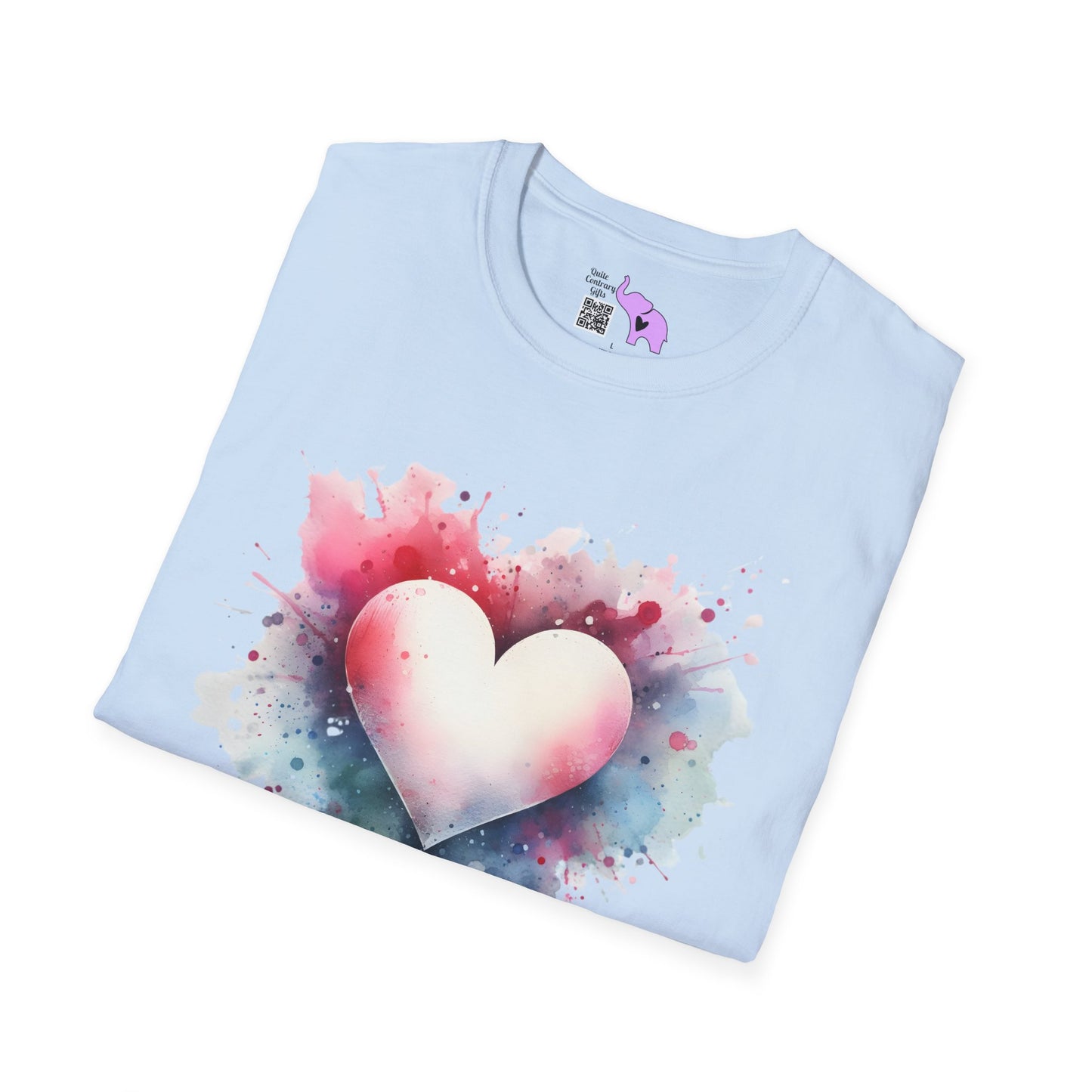Painted With Love Adult T-shirt