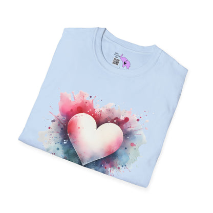 Painted With Love Adult T-shirt