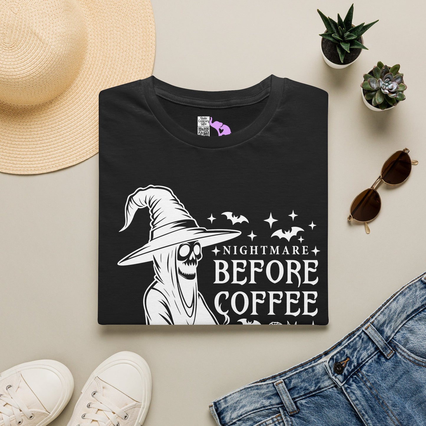 Nightmare Before Coffee Adult T-shirt