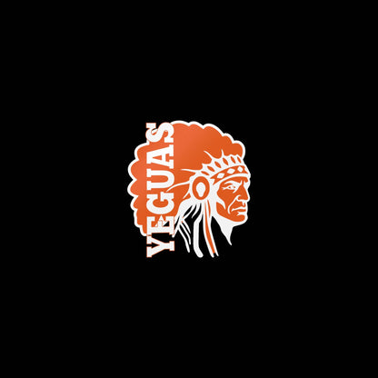 Somerville Yeguas Mascot, White Decal