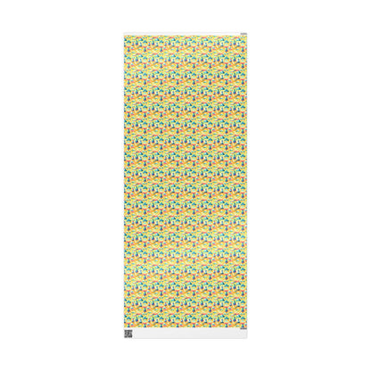 Pastel Rocket Dreams Wrapping Paper